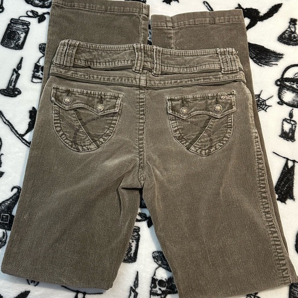 POINT ZERO women's Y2K straight leg pants with cute pockets. size US 2. - Picture 1 of 8